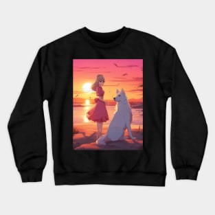 Sunset Paradise Crewneck Sweatshirt